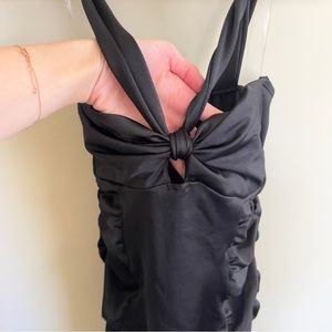 3/$20 Black Halter Mini Dress